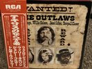 Wanted  The Outlaws RVP6044 RCA Japan Vinyl w/ Obi And Insert Beautiful