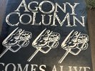 Agony Column Comes Alive Promo LP. Big Chief Records. 1990 Sealed
