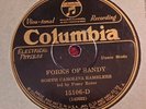 78 RPM - Posey Rorer and North Carolina Ramblers, Columbia 15106, Forks Of Sandy