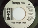 The Other Half - Morning Fire / Oz Lee Eaves Drops. Promo. Garage, Psych. 1968