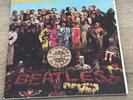 Beatles Sgt Peppers Lonely Hearts Club Band Vinyl 1967 w/ CUT OUT sheet