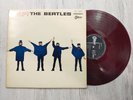 The Beatles Help  JAPAN RED VINYL LP OP-7387 Odeon Stereo Everclean Toshiba 1965