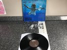 LP VINYL NIRVANA ALBUM NEVERMIND EUROPE 1ST PRESS 1991  MISPRINT INNER EX/EX-