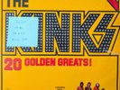 The Kinks 20 Golden Greats Vinyl Record VG/G+ RPL2031 1978