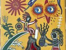 Columbia 473605 1 - Midnight Oil, Earth And Sun And Moon LP - UK