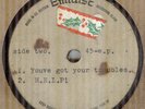 THE BEATLES*HELP*ACETATE*BEAT MUSIC*EMIDISC LABEL*LISTEN TO IT