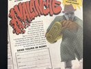 MF DOOM x Madlib Avalanche 7” Vinyl Record 45rpm 2016 RARE HIP HOP