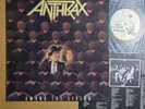 EX / ANTHRAX - Among the Living [ 1990 Korea Orig 1st LP Vinyl ] w/Insert