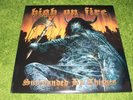HIGH ON FIRE - Surrounded By Thieves 2xLP 2013 GREEN/ORANGE COLOR VINYL Sleep