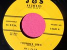 HAL PAGE & THE WHALERS - Thunder Bird / Sugar Babe - clean 45 rpm - J&S 1601