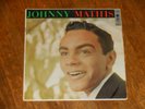 JOHNNY MATHIS self titled 1st debut WHITE LABEL PROMO LP columbia CL 887