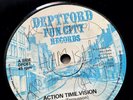 Alternative TV SIGNED Action Time Vision 7 inch vinyl single Deptford Fun City