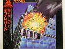 DEF LEPPARD PYROMANIA VERTIGO 25PP59 Japan OBI INSERT VINYL LP