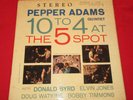 PEPPER ADAMS 10 to 4 at the 5 Spot LP (1958) orig deep groove Riverside STEREO