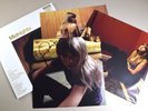 Taylor Swift MIDNIGHTS Mahogany Marbled Vinyl Disc LP HAND SIGNED PHOTO + HEART