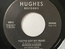 RONNIE BARNES AND RUSH HOUR You've Got My Heart HUGHES 45 SUPER RARE MODERN SOUL