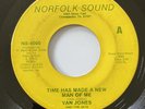 VAN JONES AND THE JAYS Time Has Made A New Man Of Me NORFOLK SOUND 45 RARE SOUL