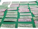 Jukebox labels strips vint record Country Twitty Tanya Tucker Bellamy Waylon lot