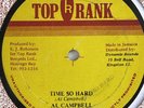 AL CAMPBELL Time So Hard TOP RANK 80's Roots Rub A Dub  Reggae 12