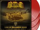 U.D.O. - LIVE IN BULGARIA 2020-PANDEMIC SURVIVAL SHOW. RED 3 VINYL LP sealed