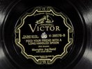 78 RPM Memphis Jug Band, Victor 38578, Whipped My Woman with Single Tree E Blues