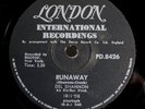 DEL SHANNON - RUNAWAY/Jody 1961 South Africa 78 RPM (PD.8426) EX/EX