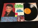 ELVIS PRESLEY LP SHP-5436 GIRL HAPPY JAPAN ORANGE LBL RE W/LYRIC SHEET STUNNING