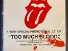 ROLLING STONES Too Much Blood (Demo Version) RARE 1-SIDED VINYL 12