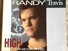 RANDY TRAVIS - High Lonesome (1991) Vinyl LP Record. EXCELLENT+ condition