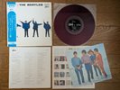 THE BEATLES Help  1965 Japan LP RED WAX w/ OBI OP-7387 Help