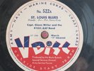 Glenn Miller / Sam Donahue  78 / St. Louis Blues  / VDISC No.522 (88-0225-MT)