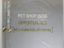 PET SHOP BOYS OPPORTUNITIES EMI S14145 Japan INSERT VINYL 12