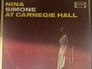 NINA SIMONE AT CARNEGIE HALL LP (1963) VOCAL JAZZ SHRINK COLPIX SCP 455 STEREO