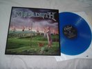 MEGADETH Youthanasia '94 BLUE vinyl RARE ORIGINAL UK 1st press LP GATEFOLD