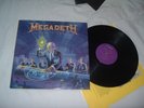 MEGADETH Rust In Peace '90 RARE ORIGINAL US PURPLE label press LP NMint