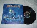 MEGADETH Rust In Peace '90 ORIGINAL IMPORT   1st press LP NMint