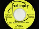 Garage Psych Fuzz 45 - Mouse & The Traps - Beg Borrow And Steal - Fraternity VG+
