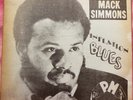 MACK SIMMONS Inflation Blues LP PM 449 rare original private press blues NM