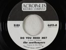 Garage 45 - Soothsayers - Do You Need Me?/Black Nor Blue - Acropolis VG++