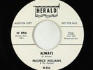 Doo-Wop 45 - Maurice Williams & the Zodiacs - Always - Herald - autograph