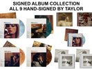 9x SIGNED: 4 Vinyl & 5 CD Set Limited Taylor Swift Midnights Red Auto (6 SEALED)