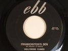 R&B Doo Wop 45 HOLLYWOOD FLAMES Frankenstein's Den EBB NM HEAR f
