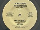 NOVICE - Miss World / RARE  BAY AREA MODERN SOUL DISCO BOOGIE 45