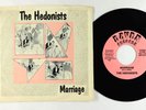 Punk Power Pop 45 - Hedonists - Marriage - Daven VG++