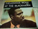 THELONIOUS MONK : AT THE BLACKHAWK LP 1987 RIVERSIDE GERMANY