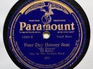 MA RAINEY & HER GEORGIA BAND - ‘FOUR DAY HONORY SCAT’ RACE PARAMOUNT 78