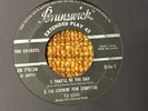45 RPM Crickets (Buddy Holly) BRUNSWICK EP 71036 That'll Be the Day + 3 VG-