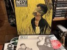INFEST No Mans Slave LP 45rpm 2002 Draw Blank Deep Six crossed out no comment