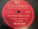 COUNTRY BLUES GUITAR & Washboard Blind Boy Fuller Columbia 37230 78 RPM Record