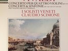 Antonio Vivaldi - I Solisti Veneti, Claudio Scimone, Concerto Per Quattro Violin